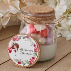 Vela aromática detalle comunión