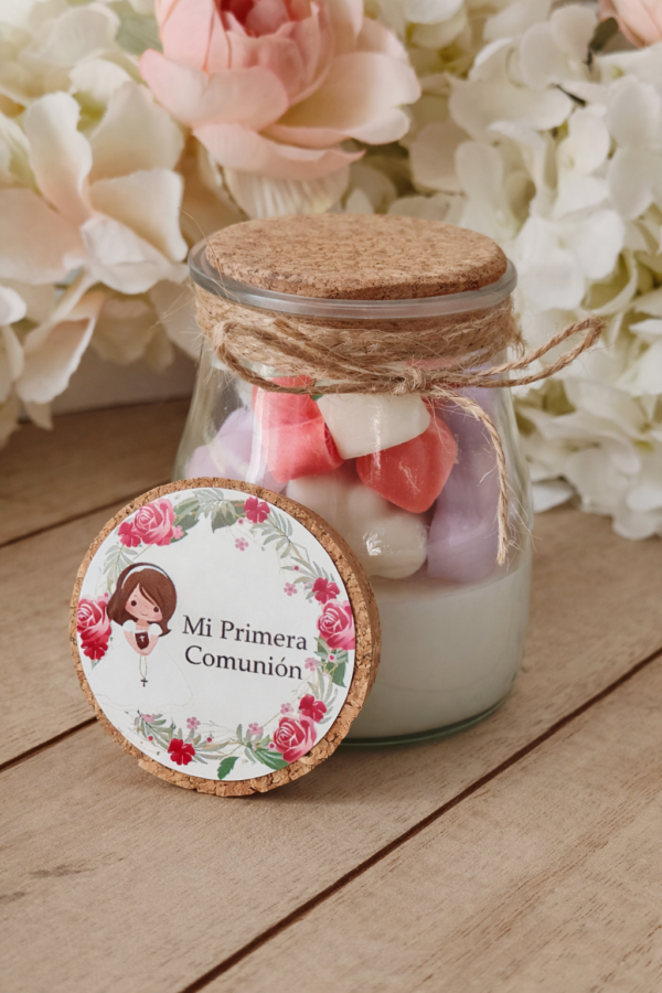 Vela aromática detalle comunión
