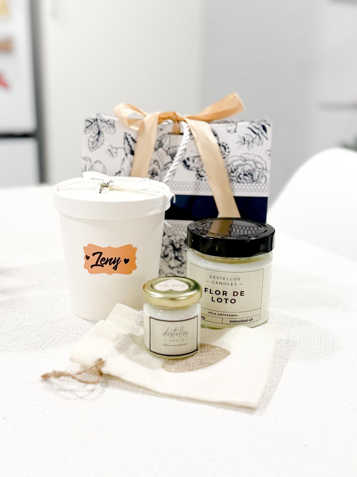 Vela flor de Loto - Imagen 2