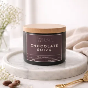Vela chocolate suizo