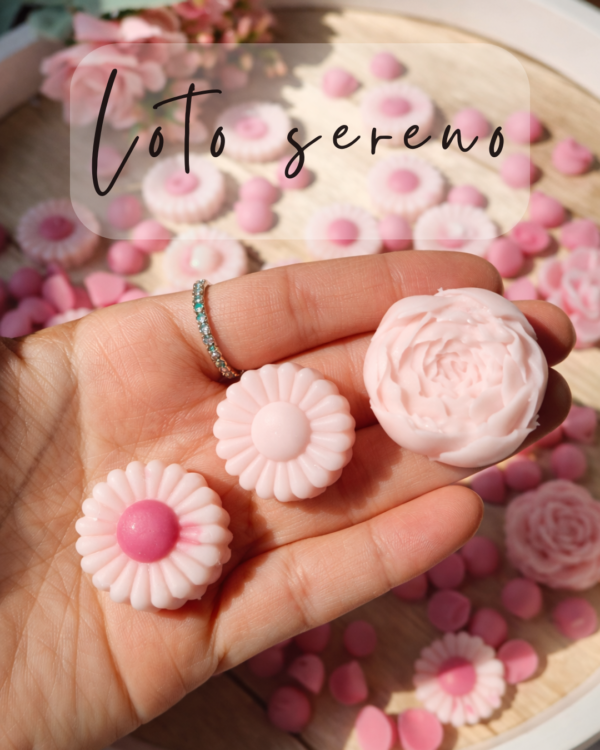 Wax Melts aromáticos artesanales  · Flor de loto ·