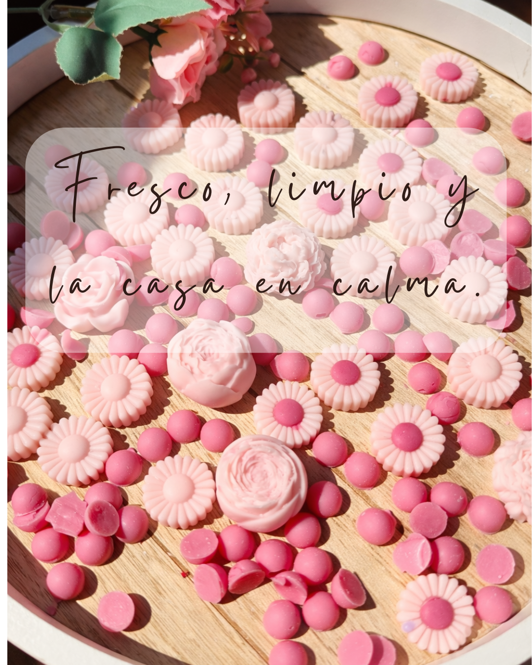 Wax Melts aromáticos artesanales · Flor de loto · - Imagen 2