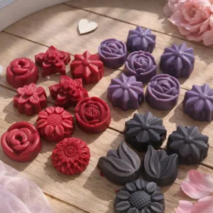 Wax Melts aromáticos artesanales · Black Orchid y Lily