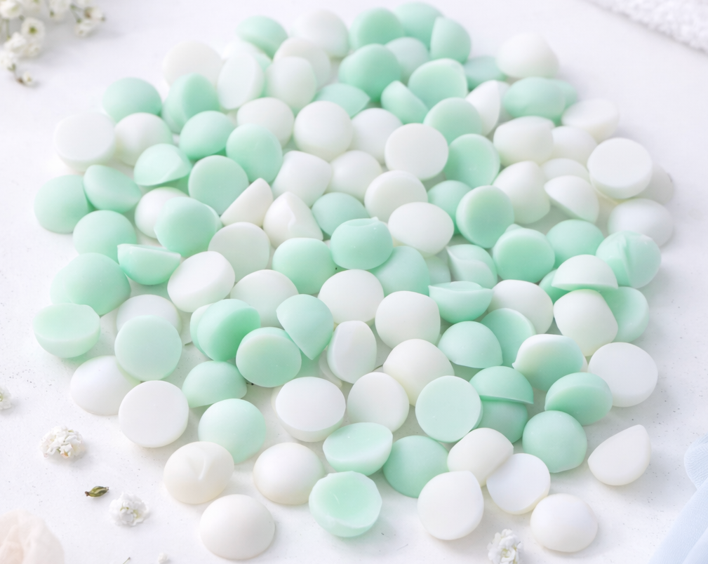 Wax Melts aromáticos artesanales · Ropa limpia ·