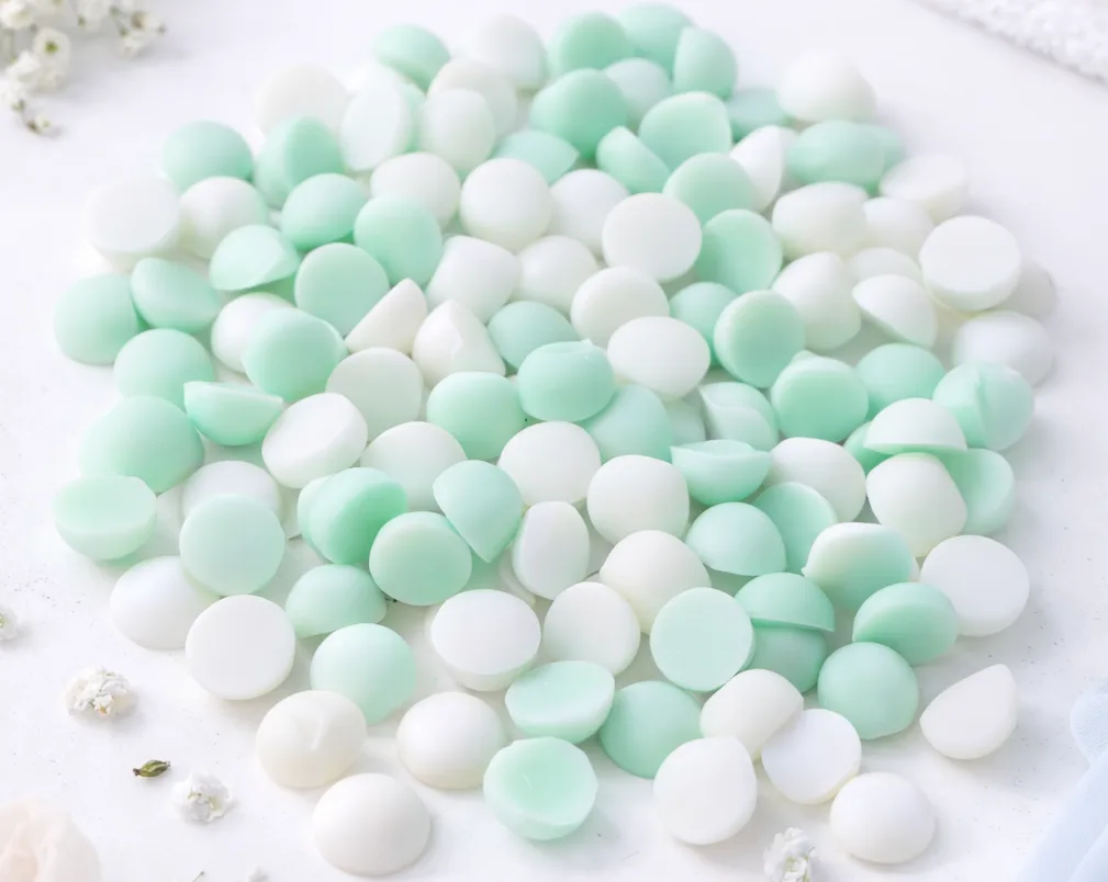Wax Melts aromáticos artesanales · Ropa limpia
