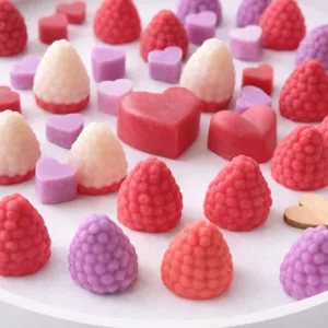 Wax Melts aromáticos artesanales · Tónico de Limón y Frambuesa