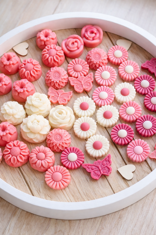 Wax Melts aromáticos artesanales · Peonía ·