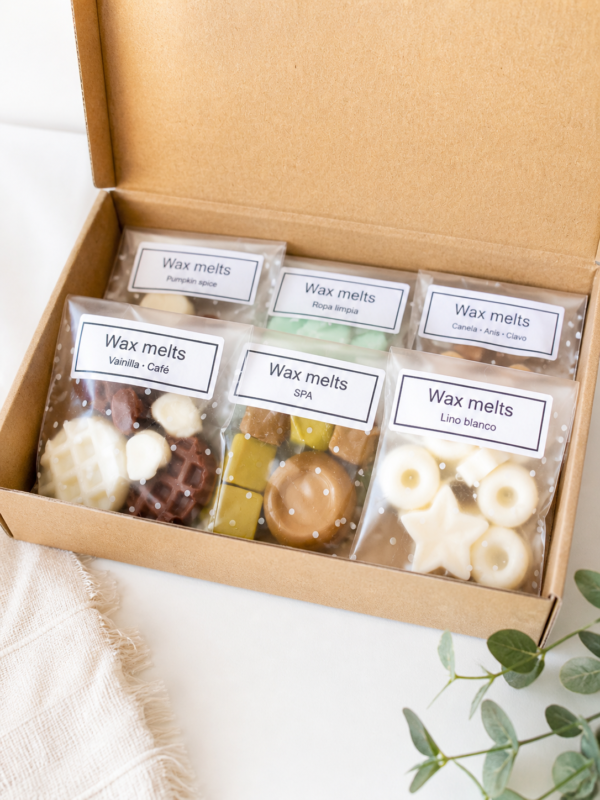 Wax Melts · 6 Aromas · Reconfortantes  · SPA  · Limpio · 120g