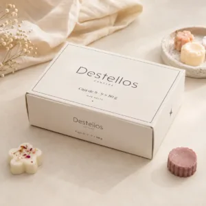 Caja de 9 wax melts, cerrada