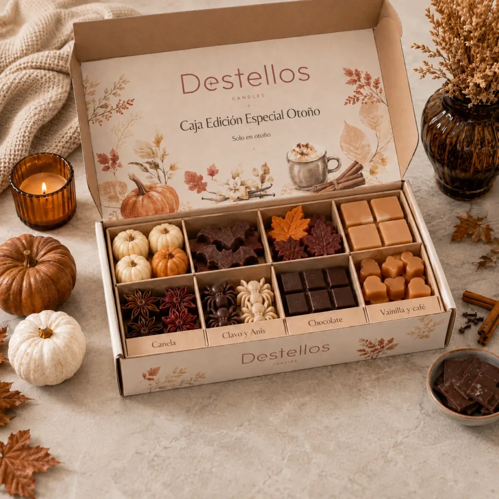 Caja edición especial otoño, abierta