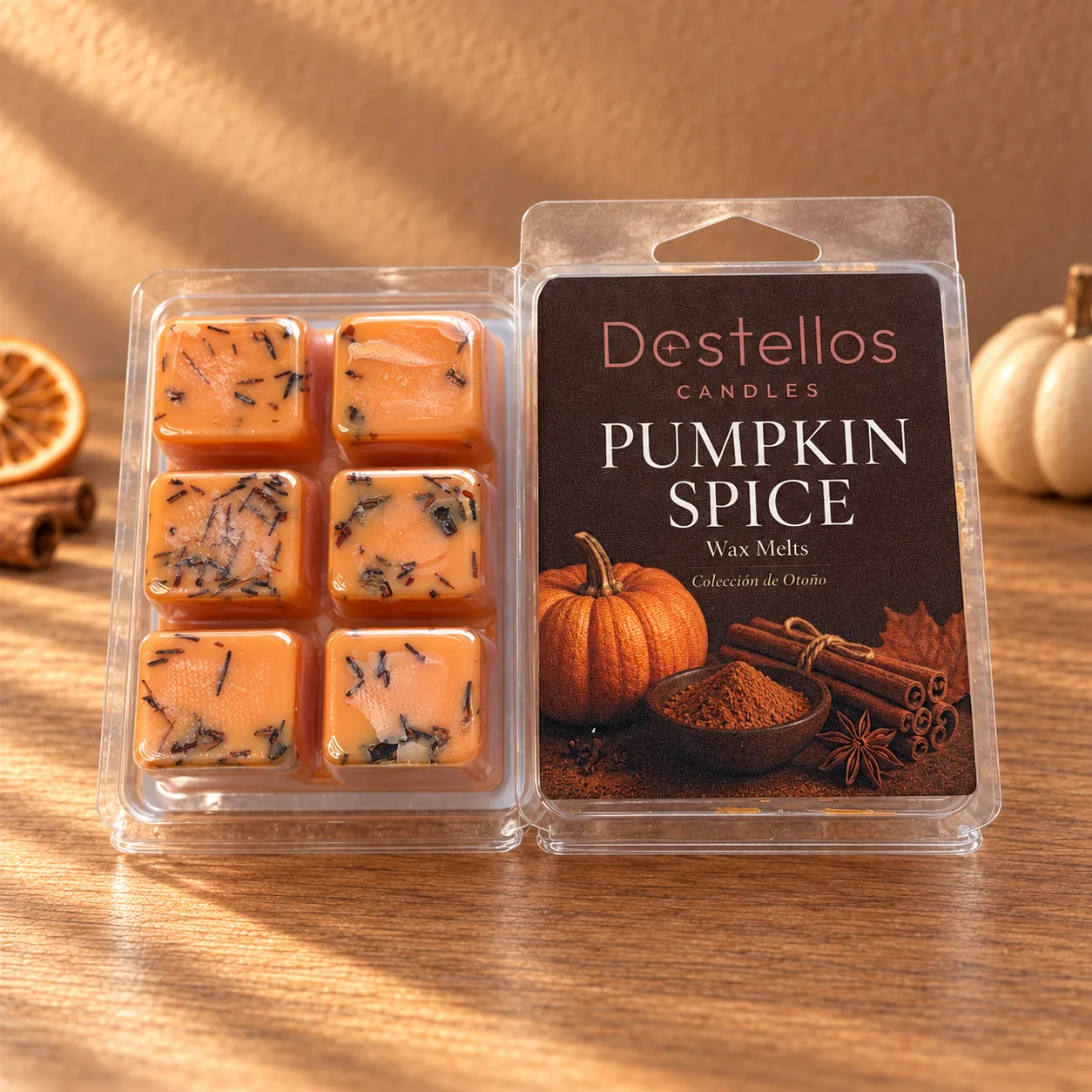 Pumpkin Spice — Wax Melts en Tableta