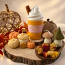 Quemador taza latte para wax melts y aceites aromáticos